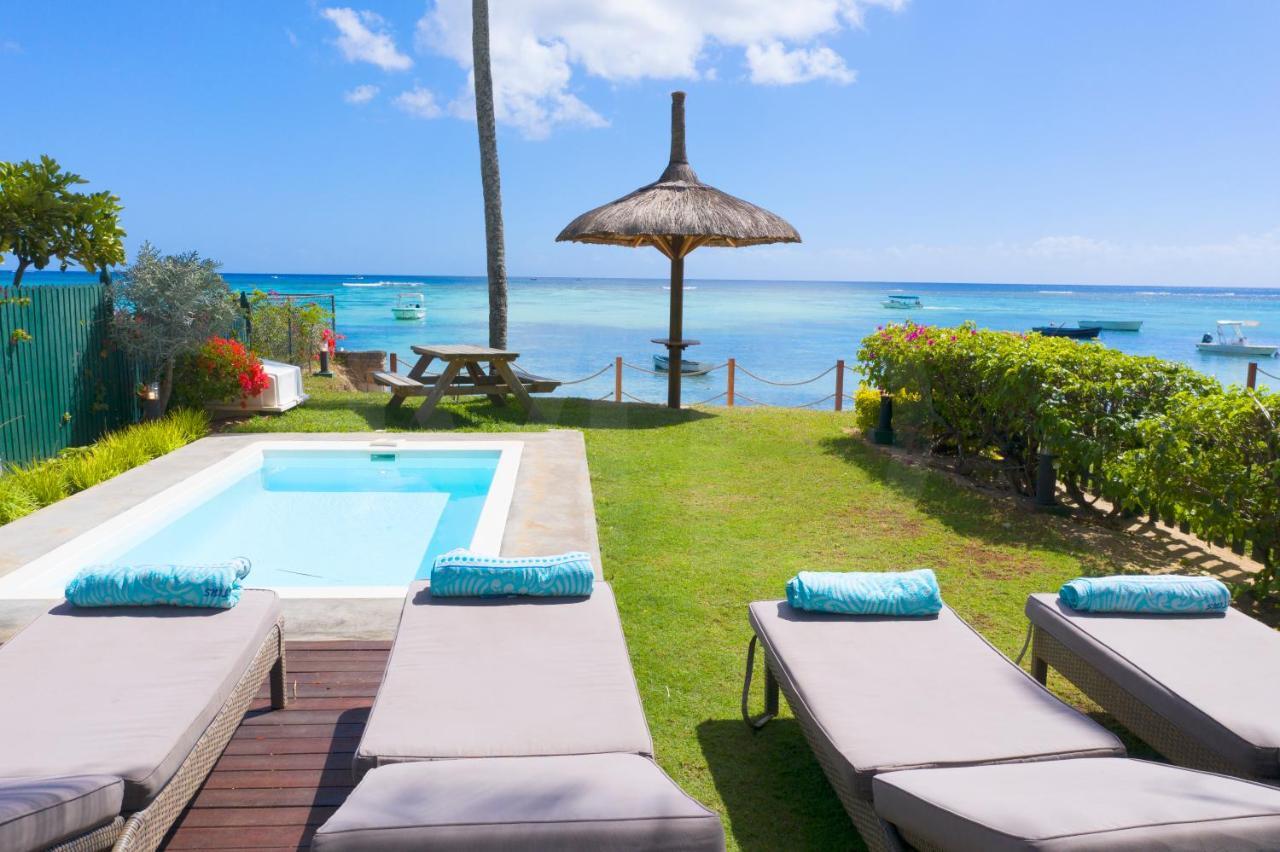 Caro'S Beachfront Trou aux Biches Exterior foto